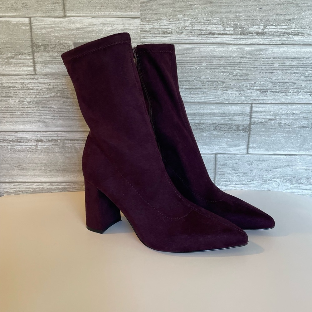 Express pointed toe women’s booties